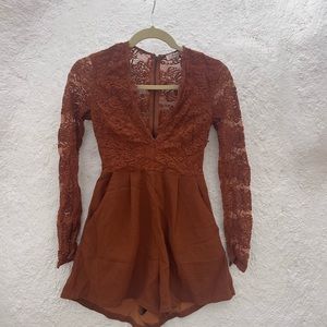 Lace Romper